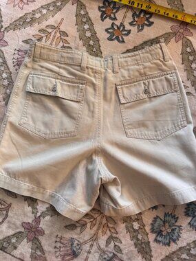 Vintage GAP Safari Utility Cargo Shorts Khaki 30